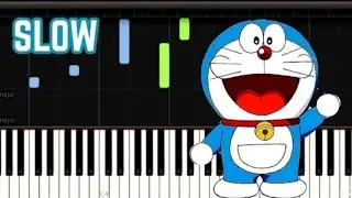 DORAEMON SONG APNE DIL ME DEKHO TUTORIAL BY KEYBOARD MARVEL