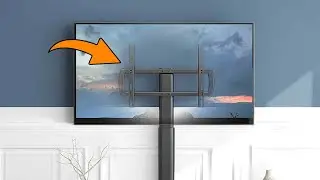 Hemudu Swivel TV Stand HT04B-002U Review | A Space-Saving TV Solution!