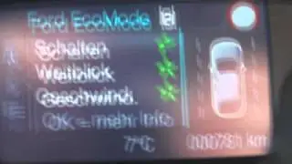 2011 Ford Focus Verkehrszeichenerkennung