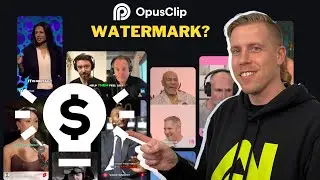 Используете ли вы Opus Clip без водяных знаков? Альтернатива