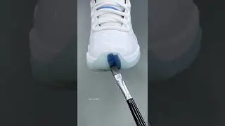 How To Dye Sneaker Soles Permanently Custom Jordan Shoes 11s Restoration Nike