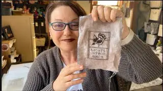 Flosstube #11 - Flosstube Royal Flush! Trifecta! Use Your Voice :-) #flosstube #crossstitch