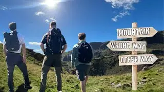 I TOOK A HIKE UP THE OLD MAN OF CONISTON!