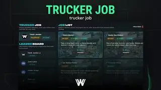 Fivem Trucker Job | WASD Scripts