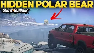 Hidden Polar Bear in New Imandra Map SnowRunner Easter Egg You Should Know