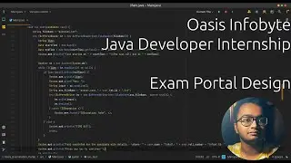 Exam Portal Design | Java Developer Internship | Oasis Infobyte