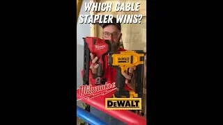 Which Cable Stapler Is Best? Milwaukee or Dewalt? #auneshop
