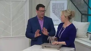 Oval Gemstone Hoop Earrings 4.00 cttw Sterling Silver on QVC