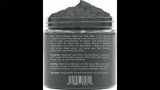 New York Biology Dead Sea Mud Mask for Face and Body.Pore Reducer for Acne,Blackheads and Oily Skin,