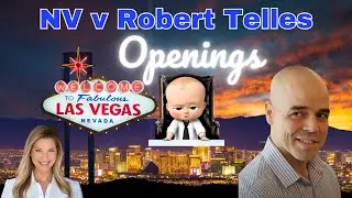 LIVE: NV v Robert Telles Trial-Openings-Day 1~ Atty Commentary