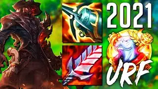 LUCIAN 1v9 ONE SHOT - My URF 2021 Best Moments #25