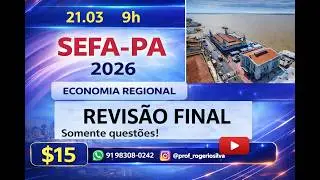 SEFA-PA: Economia Regional: Infraestrutura Econ&ocirc;mica.
