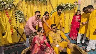 Haldi | Part 2  #wedding #haldi #haldiceremony #shaadi 