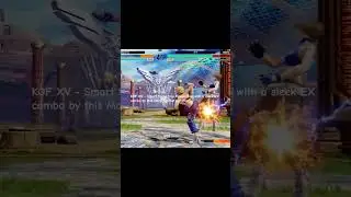 KOF XV - Smart frame trap followed up with a sleek EX combo by this Mary against her rival #kof #fgc