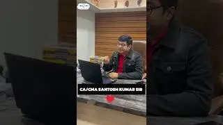 Best Faculty for CA/CMA Students 🤩💯 CA CMA SANTOSH KUMAR SIR