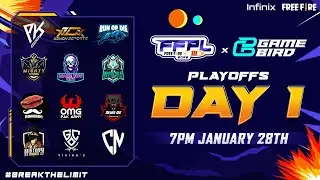 Play-Offs Day 1 - GameBird FFPL III | Free Fire Pakistan League Season 3