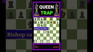 Queen Trap By Italian Opening And With Scotch Gambit. #chess #chessdangerous