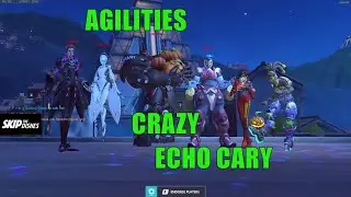 AGILITIES CRAZY ECHO 51 ELIMS 19K DAMAGES - TOP500 OVERWATCH SEASON 21