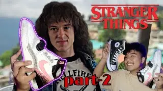 customizing //stranger things// jordan (part-2) 🤭