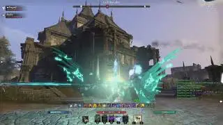 OVERPOWERED ICE WARDEN PvP Build Gameplay ❄ SOLO 100k+ AP DEFENSE TICK 💀❄  |  ESO Firesong