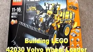 LEGO Technic 42030 VOLVO Wheel Loader Time-Lapse Build