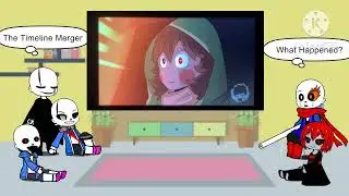 Hack Time Squad reacts to Villain Sans Squad