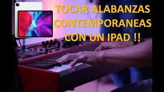 Piano + Sintetizador con un IPAD y controlador MIDI !!