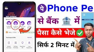 How to transfer money from PhonePe to Bank Account?