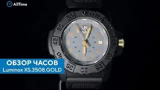 Обзор часов Luminox XS.3508.GOLD NAVY SEAL 3500 SERIES. Наручные часы. AllTime