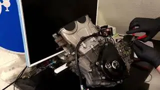Kawasaki kx250f motor zerlegen und problem finden.