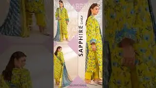 Brand Name Sapphire 3pc Printed lawn suit on sale price #printedshirts #onlineshopping #onsale #view