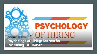 Team Prosperity Meeting - Psychology of Recruiting