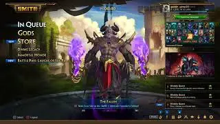Smite first game on new system