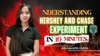 Hershey & chase experiment in 10 minutes | neet biology | mhcet | Biology with Hasina |