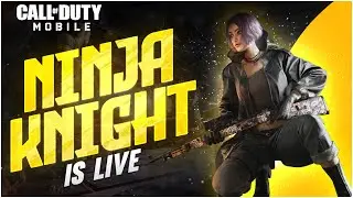 🔴CALL OF DUTY MOBILE LIVE || TRYING NEW GAMES || NINJA KNIGHT