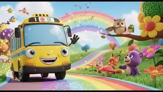 The Magic Learning Bus | Educational Kids Songs & Nursery Rhymes