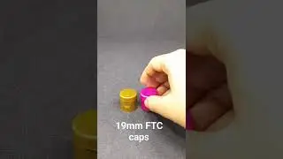 19mm Flip Top Cap #closures