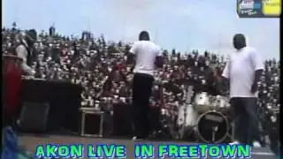 AKON LIVE IN FREETOWN  PART 1