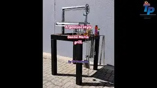 Argentine style Santa Maria grill, by TP Products.