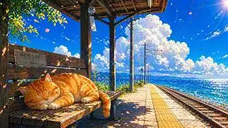 A Perfect Summer Day 🌻 Ghibli Style Short Film & Ambience