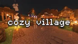 🌧️ Cozy Rainy Night in the Village &ndash; (Minecraft Music & Ambience)