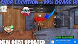 Ob51 New Drag Headshot + Shop location file 💀 #viral #freefire #howtomake 