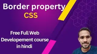 Border property in css in hindi | 2022 |simplyjs | full web development course