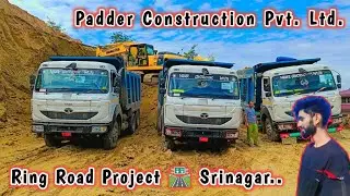 Padder Construction Pvt. Ltd. // Ring Road Project 🛣️ Srinagar #video #vlog #trending #viral