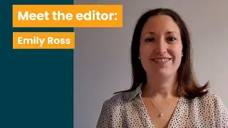 Meet the editor: Emily Ross - Sociology