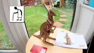 Tenthill Toys 3D wooden kit Kangaroo
