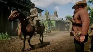 Arthur Morgan in Saint Denis &ndash; Poor District Ambience | RDR2 Night City Sounds