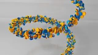 Cinema 4D Emitter Legacy _ Object Helix movement