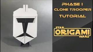 tar Wars Origami Tutorial: Phase I Clone Trooper