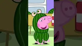 Watermelon Experiments #PeppaPig #Shorts